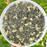 茉莉飄雪冷泡茉莉花茶葉散裝茶葉自己喝2024新茶花毛